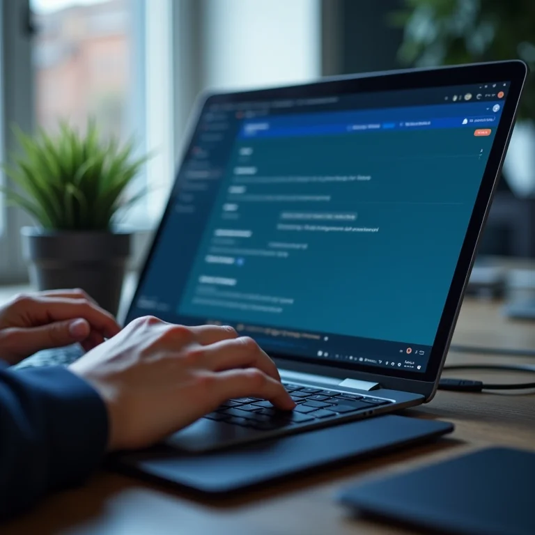 Pessoa configurando o Virtualbox Guest Additions em um ambiente de trabalho moderno.