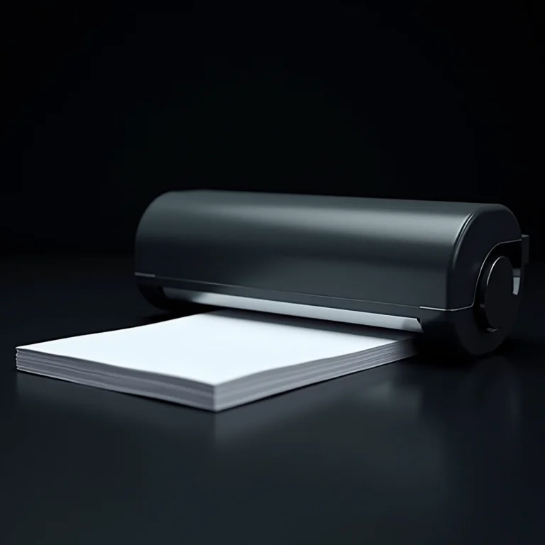 Precisão e padronização na perfuração de documentos com furador industrial.