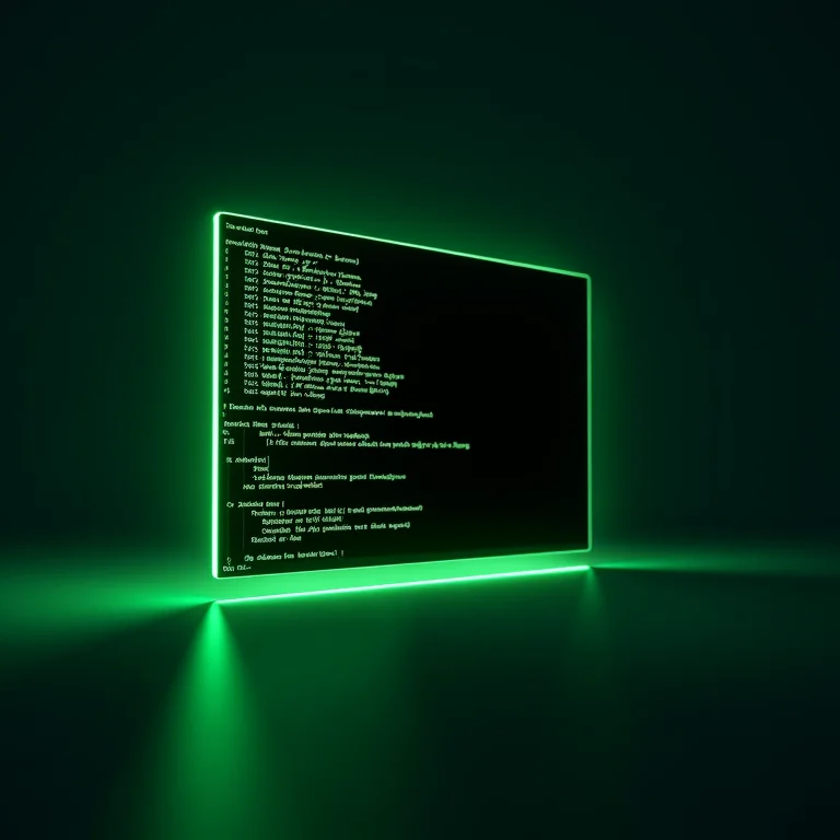 Prompt de comando com código para análise de rede