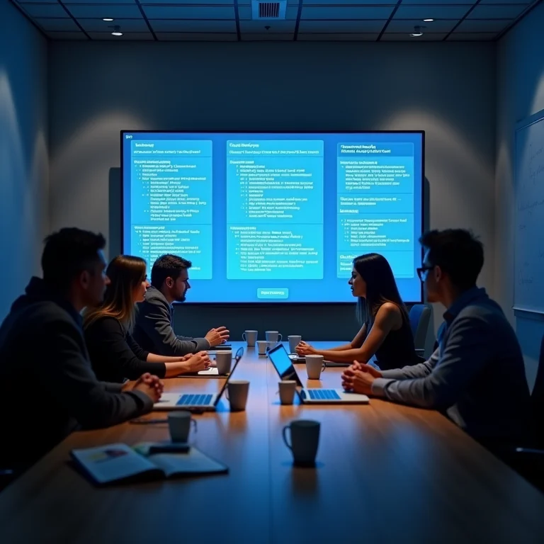 Reuniões de equipe mais eficientes com IA.