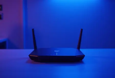 TP-Link Archer AX73: Análise completa para saber se vale a pena Roteador TP-Link Archer AX73 em close-up.