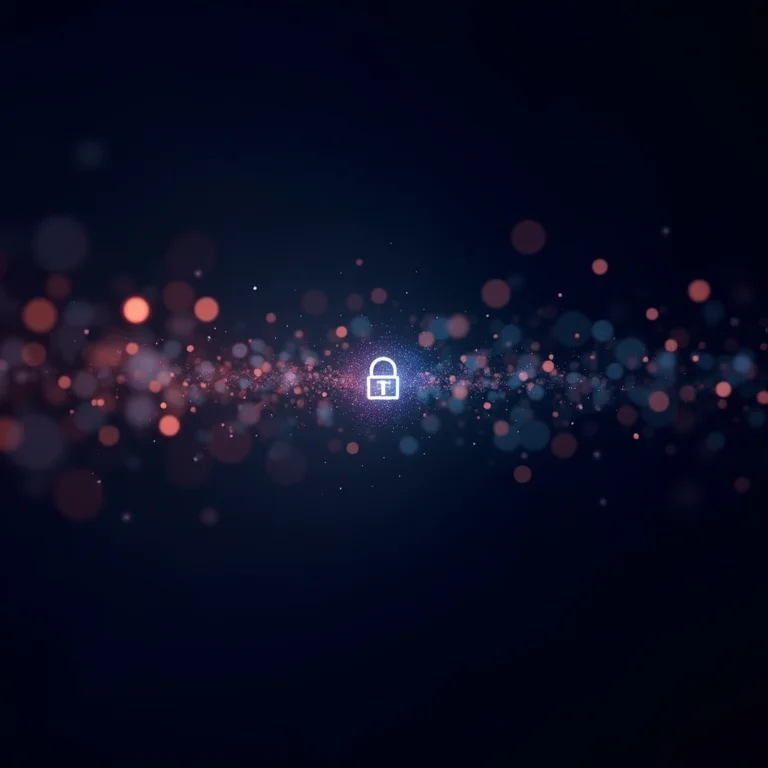 Segurança de dados confidenciais em notebook