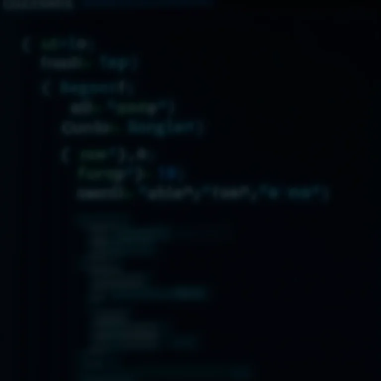 Sintaxe clara e concisa do Vue.js em destaque.