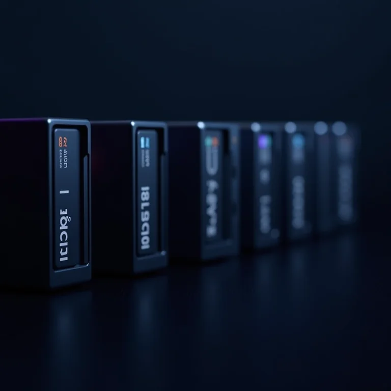 Variedade de modelos de fitas LTO disponíveis