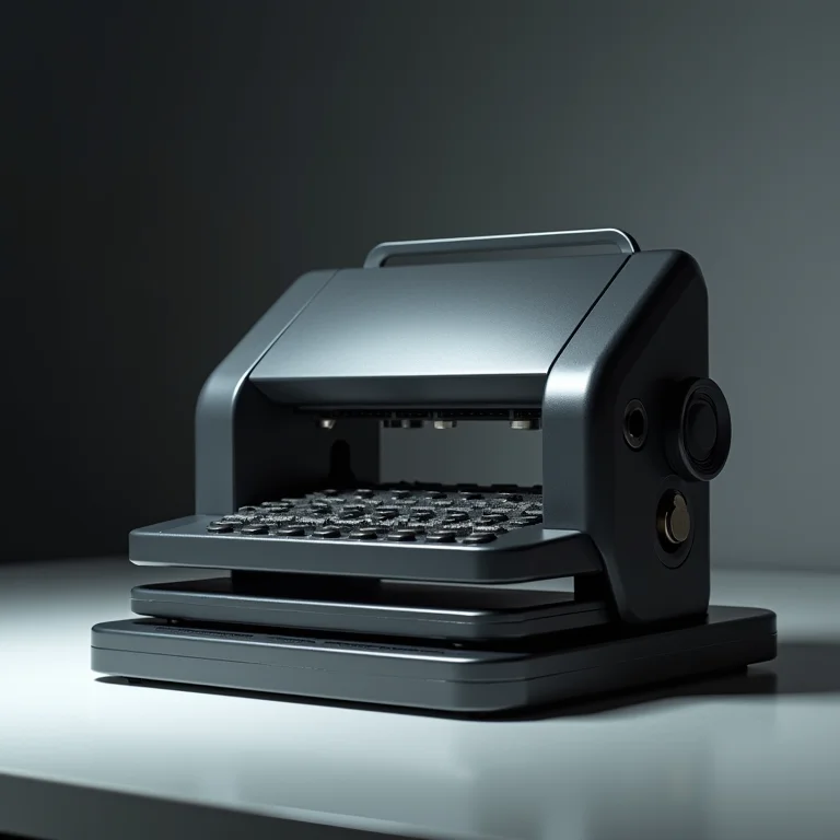 Versatilidade de um furador de papel industrial com diferentes opções de furação.