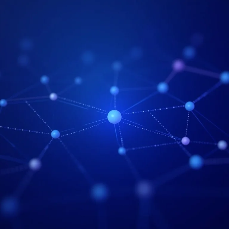 Visualização abstrata de conexões API facilitadas pelo Insomnia.