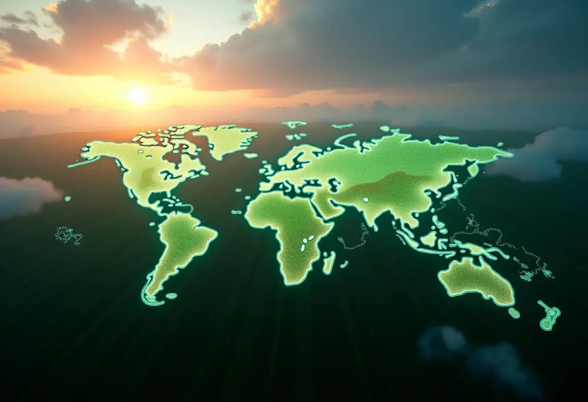 IA no Agro: Previsão do Tempo Precisa e Sem Erro? Visualização da integração de IA e dados meteorológicos na agricultura