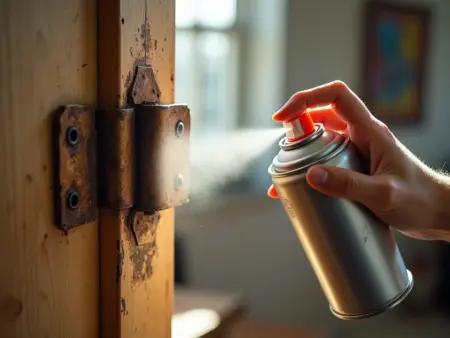 Desengripante Spray para Dobradiças: Silencie Portas e Gavetas Já!