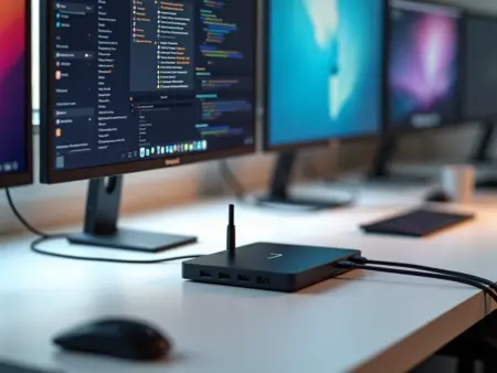 {'title': 'DisplayLink Driver Dock Station: Conecte Mais e Trabalhe Melhor'} he Melhor'}