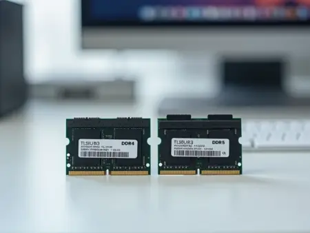 Memória RAM DDR4 vs DDR5 para Produtividade