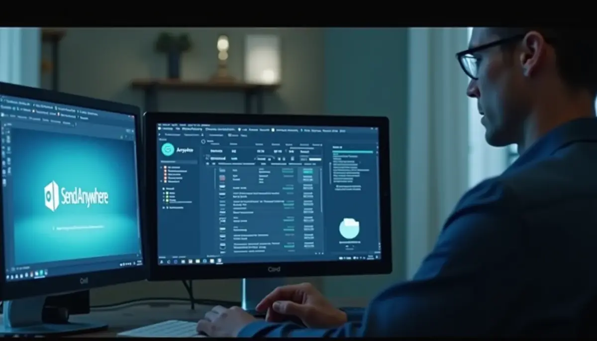 Como Transferir Arquivos Grandes com Send Anywhere em 2026?